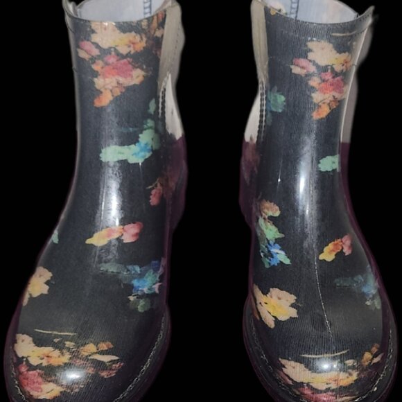 Nicole Miller Ankle Rain Boots - Picture 1 of 5